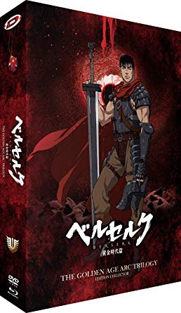 Berserk, L'âge d'Or Trilogie - Édition Collector  - BluRay