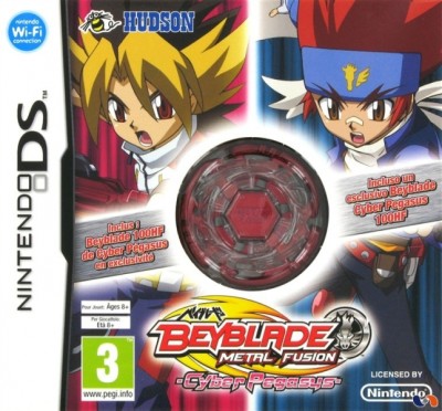 Beyblade Metal Fusion : Cyber pegasus (avec toupie) - DS