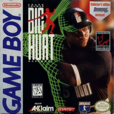 Big Hurt Baseball (Import USA) en boîte - Game Boy