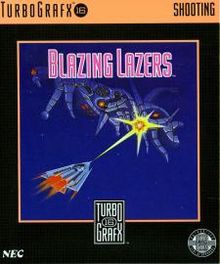 Blazing Lazers (import USA)  - Nec PC Engine CoreGrafX