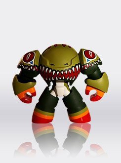 Noobz - Murloc Madness - Marine Blizzcon 2009 - Figurine