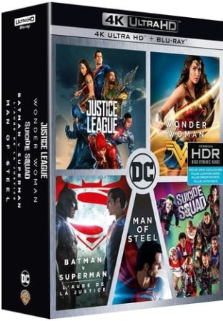 DC Comics 5 Films 4K  - BluRay