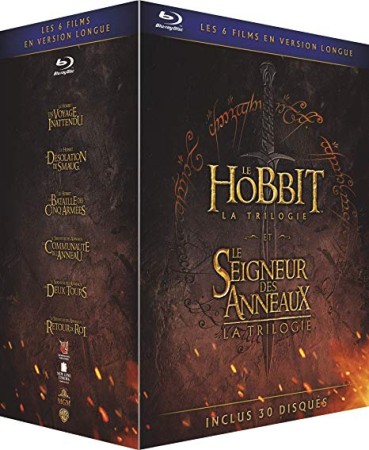 Le Hobbit et Le Seigneur des Anneaux - Les Trilogies Versions Longues - BluRay