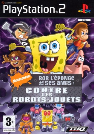 Bob l eponge contre robots jouets - Playstation 2