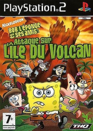 Bob l eponge attaque sur l'ile du volcan - Playstation 2