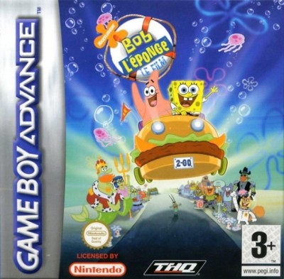 Bob l'éponge : le film en boîte - Game Boy Advance