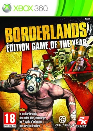 Borderlands édition Jeu de l'année - Xbox 360