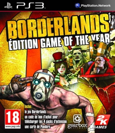 Borderlands Édition jeu de l'année - Playstation 3
