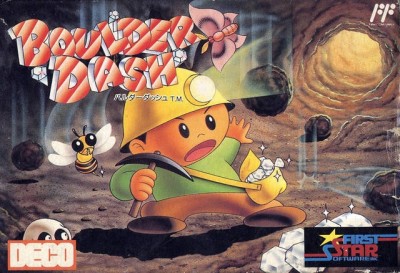 Boulder Dash (import japonais) en boîte  - NES