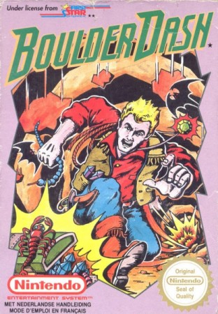 Boulder Dash en boîte - NES
