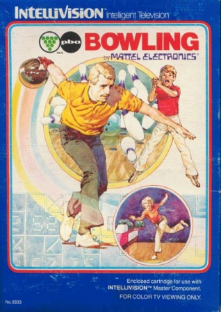 Bowling en boîte  - Mattel Intellivision