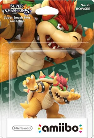 Amiibo Super Smash Bros - Bowser (N°20) - Wii U