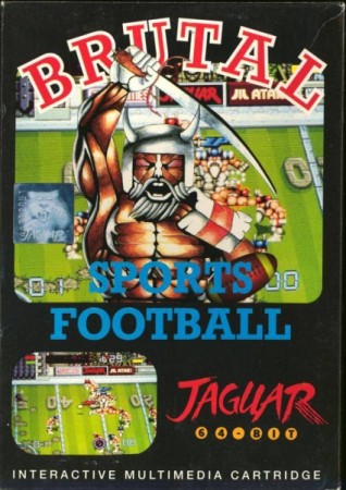 Brutal Sports Football en boîte  - Atari Jaguar