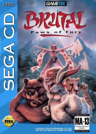 Brutal: Paws of Fury (import USA) - Mega CD