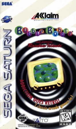 Bubble Bobble also featuring Rainbow Islands - Saturn