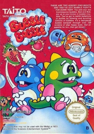 Bubble Bobble en boîte - NES