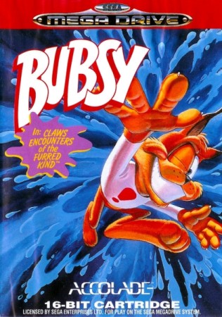 Bubsy in: Claws Encounters of the Furred Kind - Megadrive
