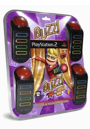 Buzz : Le Méga Quiz avec Buzzers  - Playstation 2