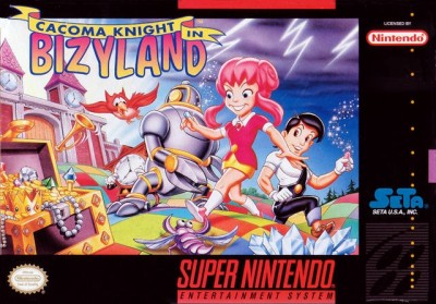 Cacoma Knight in Bizyland (import USA) - Super Nintendo