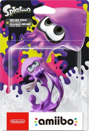 Amiibo Splatoon - Calamar Violet en boîte - Switch