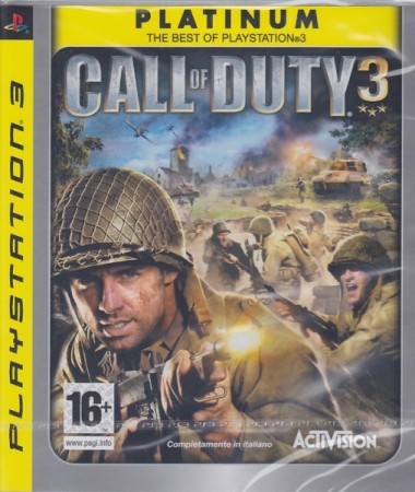 Call of Duty 3 : En Marche Vers Paris - Platinum - Playstation 3