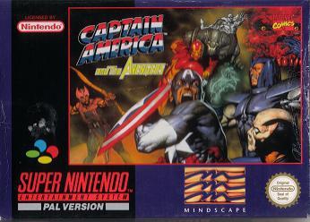 Captain America and the Avengers en boîte - Super Nintendo