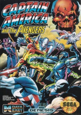 Captain America and the Avengers (import USA) - Megadrive