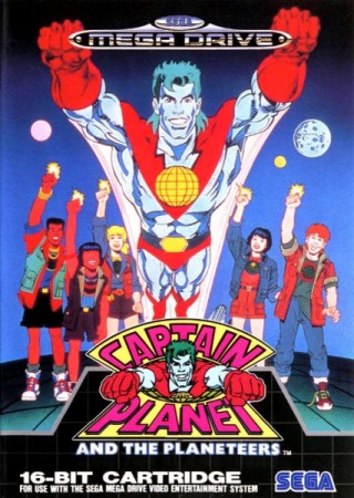 Captain planet and the planeteers - Megadrive