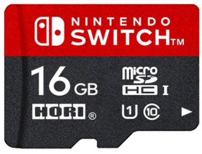 Carte Mémoire Micro SD (16 Go) Hori - Switch
