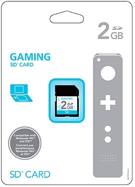 Carte memoire 2 Go - Wii