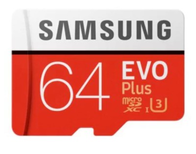 Carte Mémoire Micro SD (64 Go) Samsung Evo + - Switch