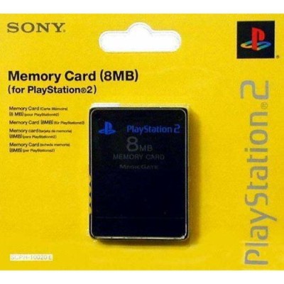 Carte Mémoire Officielle 8 MB sous blister - Playstation 2