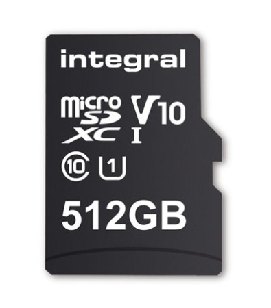 Carte Mémoire Micro SD (512 Go) - Switch