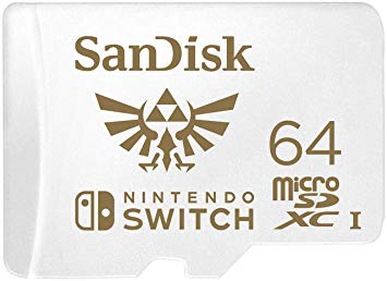 Carte Mémoire Micro SD (64 Go) SanDisk Zelda  - Switch