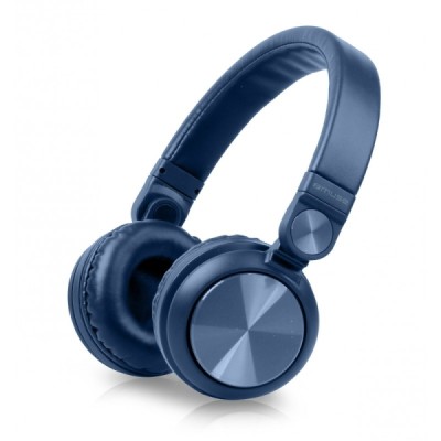 Casque Muse Bluetooth Bleu - Téléphone