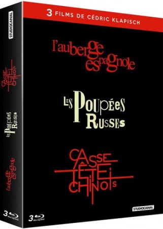 Cédric KLAPISCH la trilogie - BluRay
