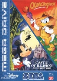 Castle Of Illusion et Quackshot - Megadrive