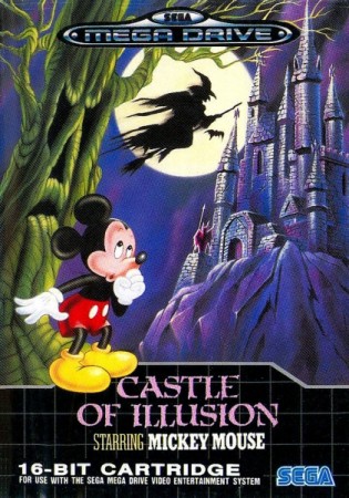 Castle of Illusion Starring Mickey Mouse en boîte - Megadrive