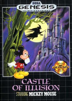 Castle of Illusion Starring Mickey Mouse (import USA) en boîte - Megadrive