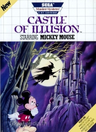 Castle of Illusion Starring Mickey Mouse (import USA) en boîte - Master System