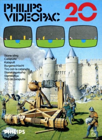 Catapulte Videopac N°20 en boîte  - Philips Videopac