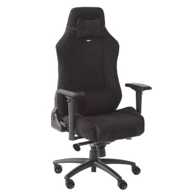 Chaise de bureau en tissu Messina Noire - X-Rocker - Multimedia