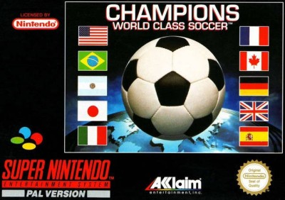 Champions World Class Soccer en boîte - Super Nintendo