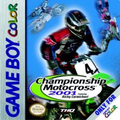 Championship Motocross 2001 en boîte - Game Boy