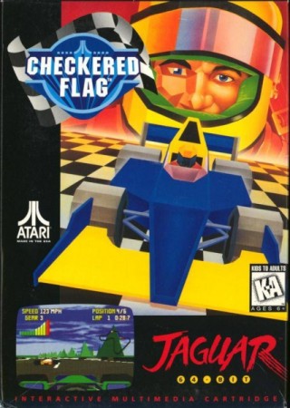 Checkered Flag en boîte sous blister - Atari Jaguar