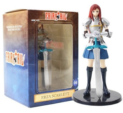 Figurine Erza Scarlett - Fairy Tail Chibi Tsume Standing Character 04 - Figurine