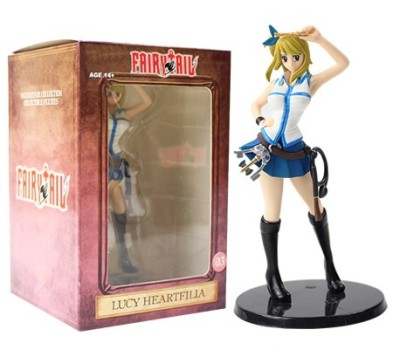 Figurine Lucy Heartfilia - Fairy Tail Chibi Tsume Standing Character 03 - Figurine