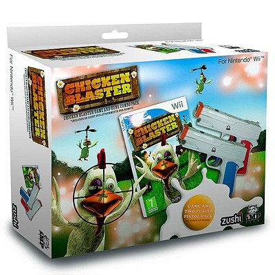 Chicken Blaster avec pistolets - Wii