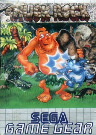 Chuck Rock en boîte - Game Gear