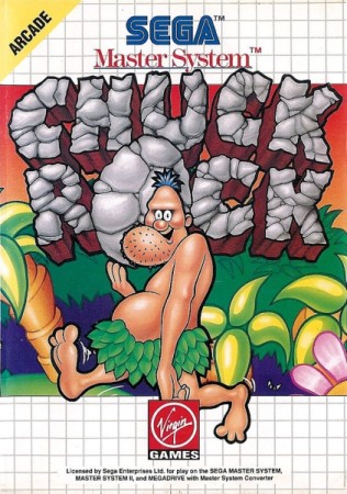 Chuck Rock en boîte - Master System